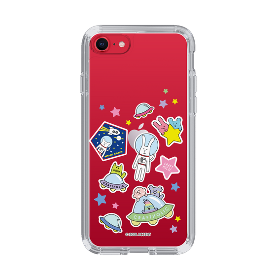 スリムプロテクションケース［ CRAFTHOLIC - Sticker ］