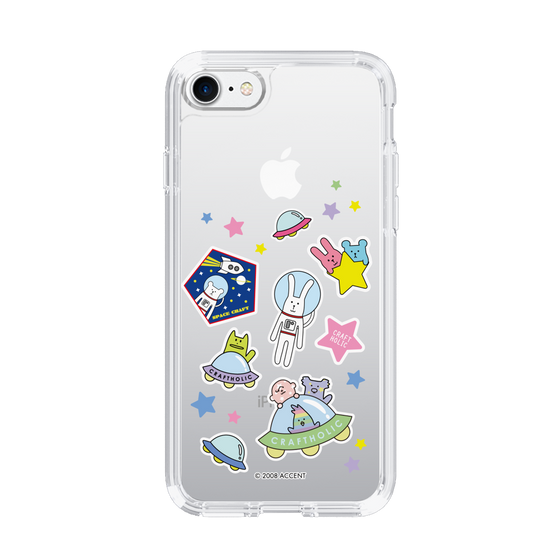 スリムプロテクションケース［ CRAFTHOLIC - Sticker ］