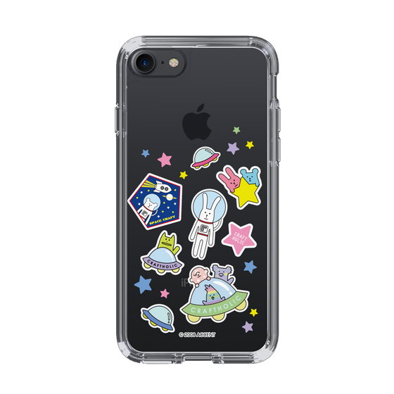 スリムプロテクションケース［ CRAFTHOLIC - Sticker ］