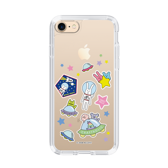 スリムプロテクションケース［ CRAFTHOLIC - Sticker ］
