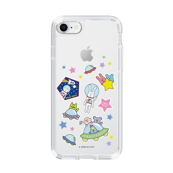 スリムプロテクションケース［ CRAFTHOLIC - Sticker ］