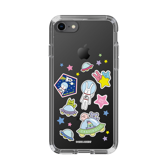 スリムプロテクションケース［ CRAFTHOLIC - Sticker ］