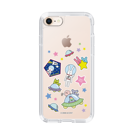 スリムプロテクションケース［ CRAFTHOLIC - Sticker ］