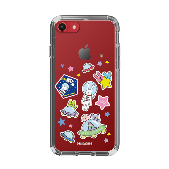スリムプロテクションケース［ CRAFTHOLIC - Sticker ］