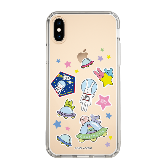 スリムプロテクションケース［ CRAFTHOLIC - Sticker ］