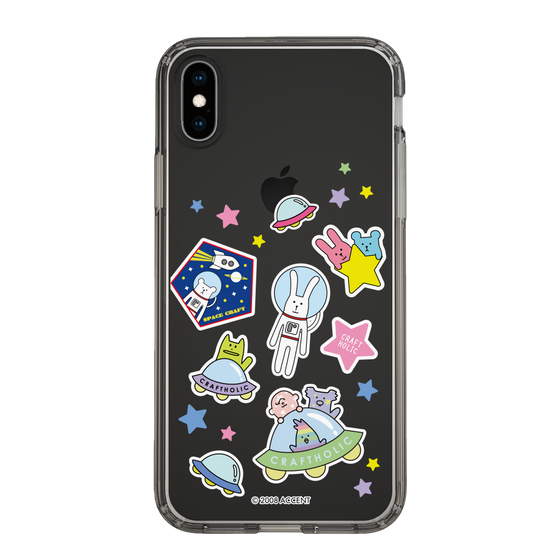 スリムプロテクションケース［ CRAFTHOLIC - Sticker ］