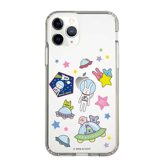 スリムプロテクションケース［ CRAFTHOLIC - Sticker ］