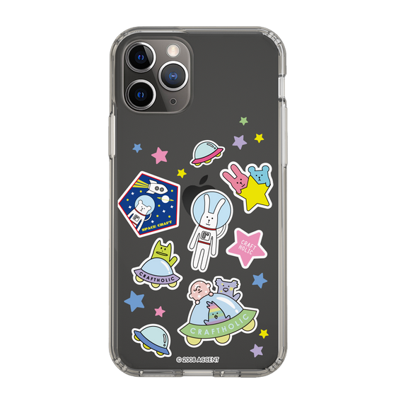 スリムプロテクションケース［ CRAFTHOLIC - Sticker ］