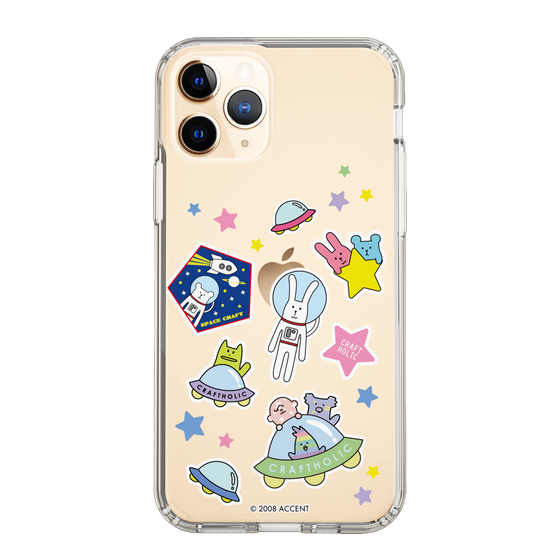 スリムプロテクションケース［ CRAFTHOLIC - Sticker ］