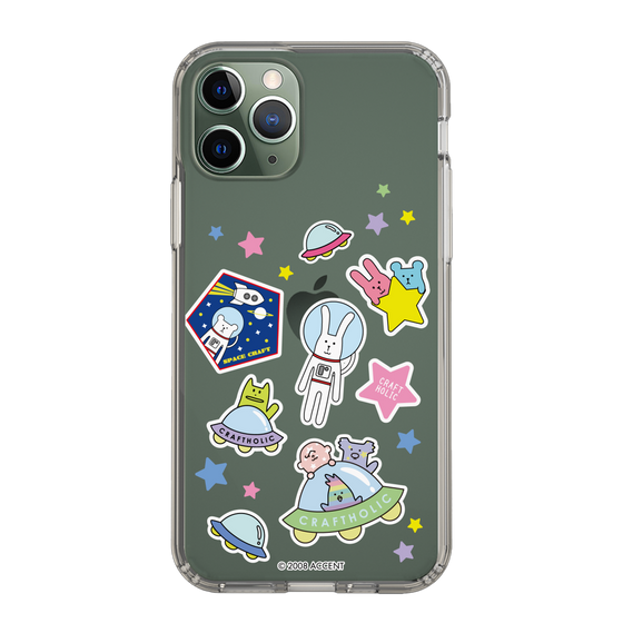 スリムプロテクションケース［ CRAFTHOLIC - Sticker ］