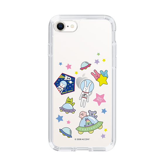 スリムプロテクションケース［ CRAFTHOLIC - Sticker ］