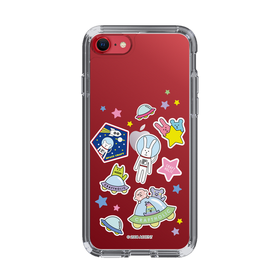 スリムプロテクションケース［ CRAFTHOLIC - Sticker ］