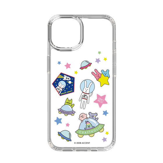 スリムプロテクションケース［ CRAFTHOLIC - Sticker ］
