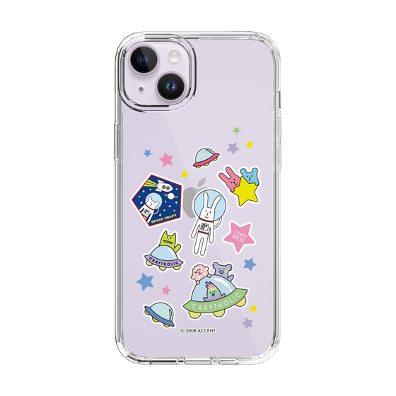 スリムプロテクションケース［ CRAFTHOLIC - Sticker ］