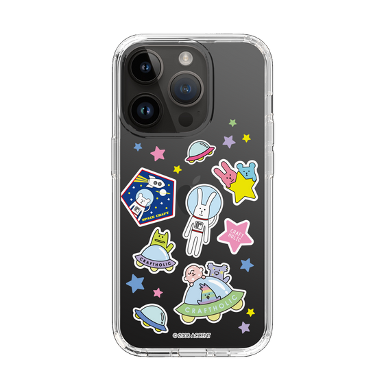 スリムプロテクションケース［ CRAFTHOLIC - Sticker ］