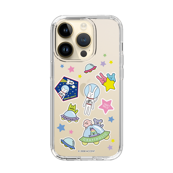 スリムプロテクションケース［ CRAFTHOLIC - Sticker ］