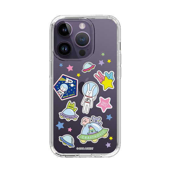 スリムプロテクションケース［ CRAFTHOLIC - Sticker ］