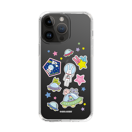 スリムプロテクションケース［ CRAFTHOLIC - Sticker ］