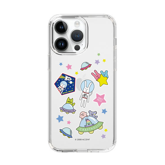 スリムプロテクションケース［ CRAFTHOLIC - Sticker ］
