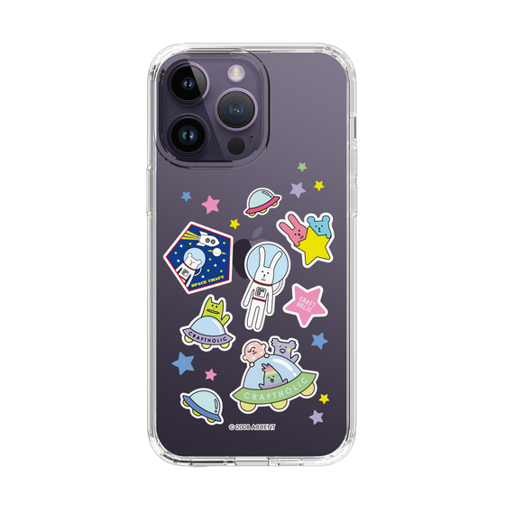 スリムプロテクションケース［ CRAFTHOLIC - Sticker ］