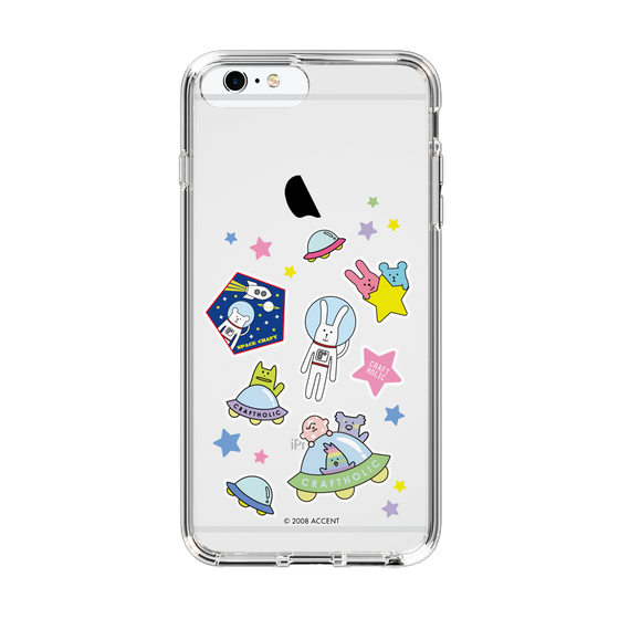 スリムプロテクションケース［ CRAFTHOLIC - Sticker ］
