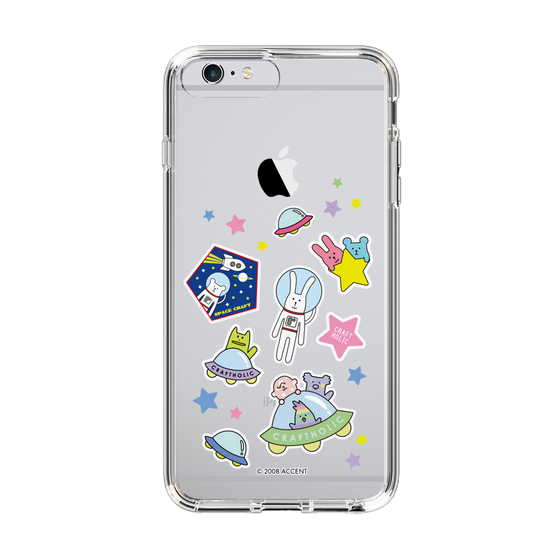 スリムプロテクションケース［ CRAFTHOLIC - Sticker ］