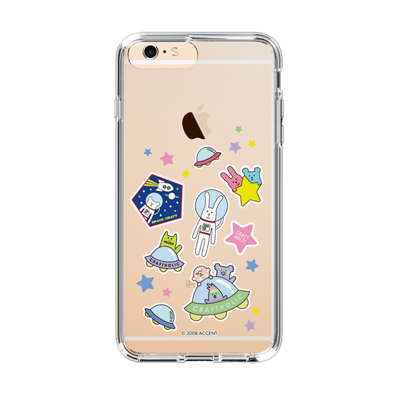 スリムプロテクションケース［ CRAFTHOLIC - Sticker ］