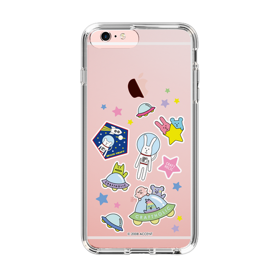 スリムプロテクションケース［ CRAFTHOLIC - Sticker ］