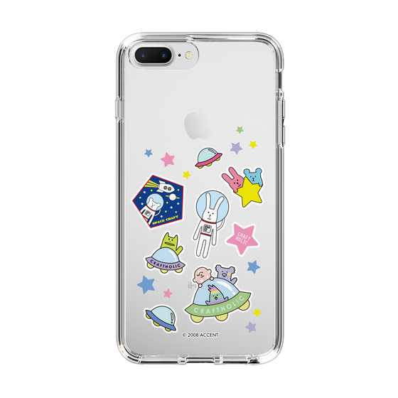スリムプロテクションケース［ CRAFTHOLIC - Sticker ］