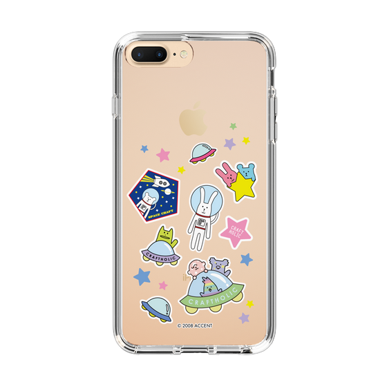 スリムプロテクションケース［ CRAFTHOLIC - Sticker ］