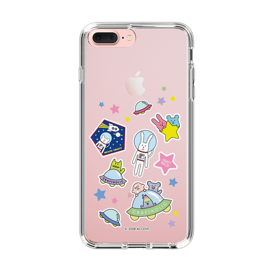 スリムプロテクションケース［ CRAFTHOLIC - Sticker ］