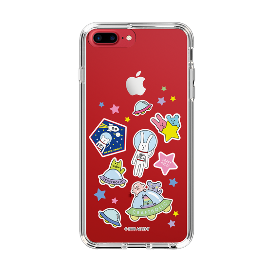 スリムプロテクションケース［ CRAFTHOLIC - Sticker ］