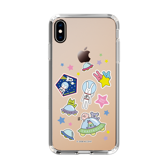 スリムプロテクションケース［ CRAFTHOLIC - Sticker ］
