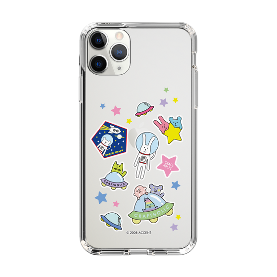 スリムプロテクションケース［ CRAFTHOLIC - Sticker ］