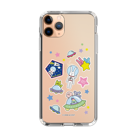 スリムプロテクションケース［ CRAFTHOLIC - Sticker ］
