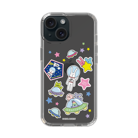 スリムプロテクションケース［ CRAFTHOLIC - Sticker ］