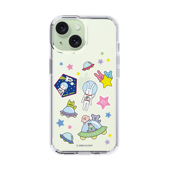 スリムプロテクションケース［ CRAFTHOLIC - Sticker ］