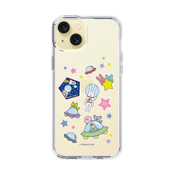 スリムプロテクションケース［ CRAFTHOLIC - Sticker ］
