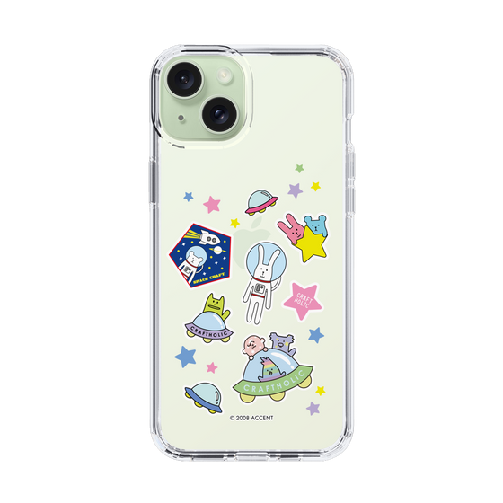 スリムプロテクションケース［ CRAFTHOLIC - Sticker ］