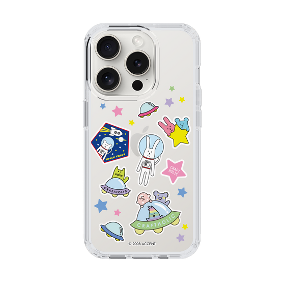 スリムプロテクションケース［ CRAFTHOLIC - Sticker ］