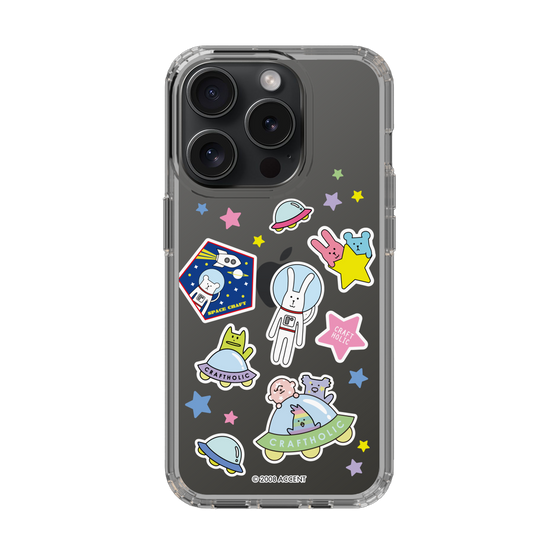 スリムプロテクションケース［ CRAFTHOLIC - Sticker ］
