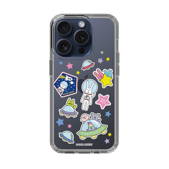 スリムプロテクションケース［ CRAFTHOLIC - Sticker ］