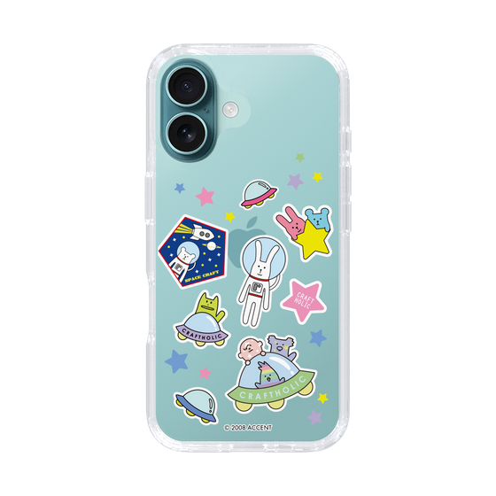 スリムプロテクションケース［ CRAFTHOLIC - Sticker ］