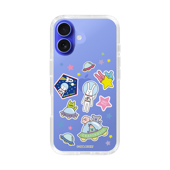 スリムプロテクションケース［ CRAFTHOLIC - Sticker ］