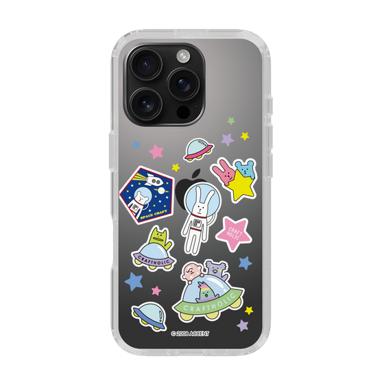 スリムプロテクションケース［ CRAFTHOLIC - Sticker ］