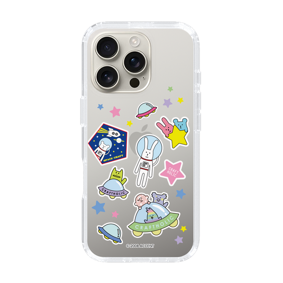 スリムプロテクションケース［ CRAFTHOLIC - Sticker ］