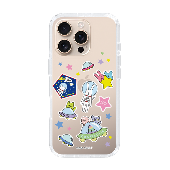 スリムプロテクションケース［ CRAFTHOLIC - Sticker ］