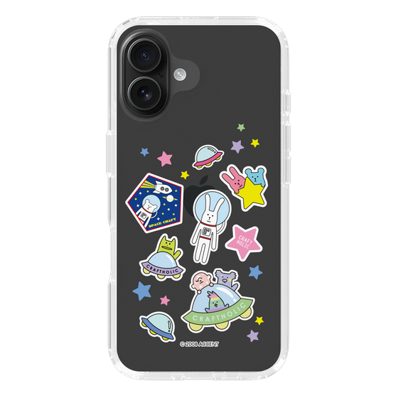 スリムプロテクションケース［ CRAFTHOLIC - Sticker ］