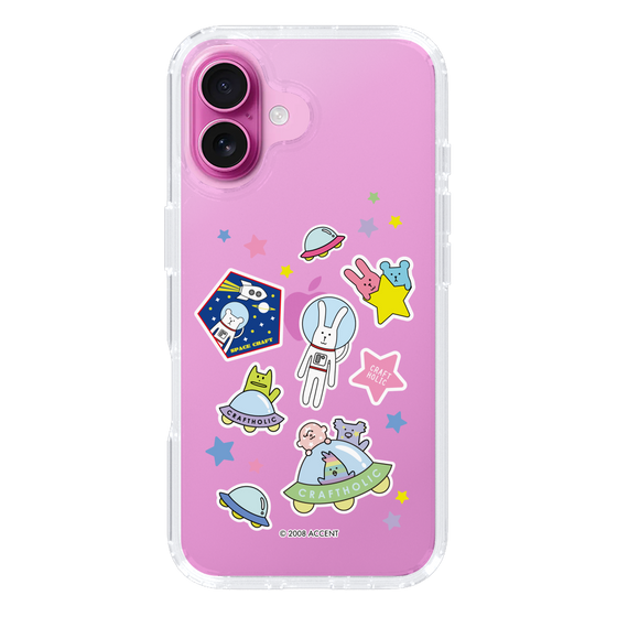 スリムプロテクションケース［ CRAFTHOLIC - Sticker ］