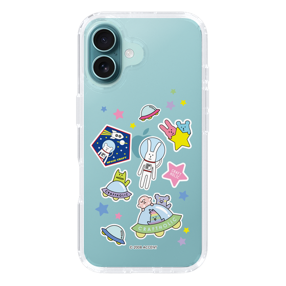スリムプロテクションケース［ CRAFTHOLIC - Sticker ］